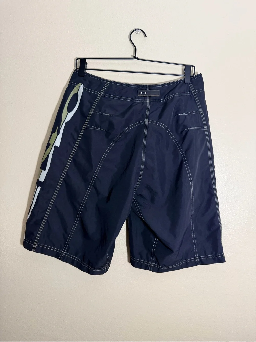Vintage Y2K Oakley Software Spellout Board Shorts